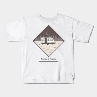 Therapy in Progress Camping Kids T-Shirt